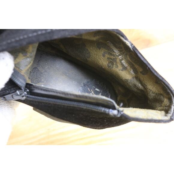 Fly London Boots 41 Black Leather Suede Wezo Ankle 10 Bootie Shoes - Picture 6 of 10